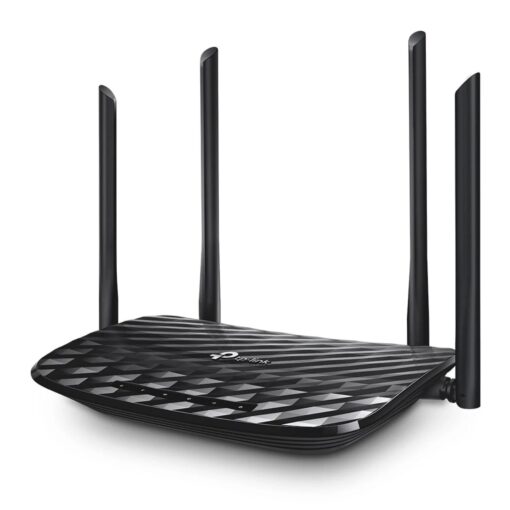 Router Wifi Ac1350 De Banda Dual Tplink Ec230-g1 De 5 Ghz Y 867 Mbps, Color Negro