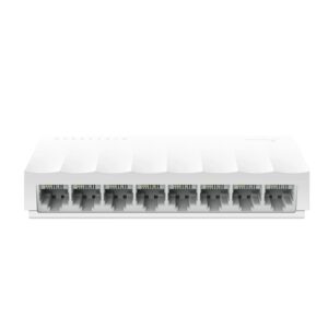 Switch De 8 Puertos Y 100 Mbps Tp-link Ls1008, Color Blanco