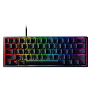 Teclado Para Juegos Rgb Razer Huntsman Mini Rz03-03390200-r3u1 Con Interruptor Rojo Y Negro