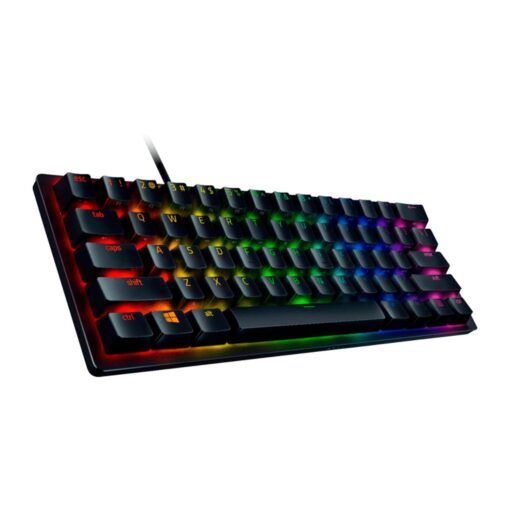Alternative view of Teclado Para Juegos Rgb Razer Huntsman Mini Rz03-03390200-r3u1 Con Interruptor Rojo Y Negro