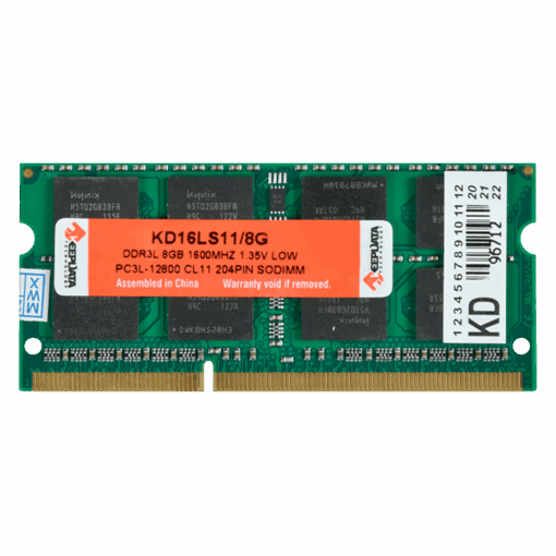 Memoria Ram Keepdata Ddr3l De 8 Gb Y 1600 Mhz Para Notebook: Kd16ls11/8g