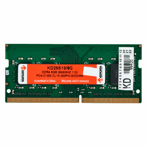 Memoria Ram Para Notebook Keepdata Ddr4 De 8 Gb Y 2666 Mhz: Kd26s19/8g