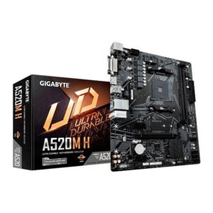 Página Principal Gigabyte A520m H Ddr4 Socket Am4 Chipset A520 Micro Atx