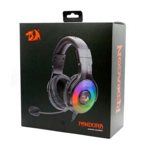 Auriculares Para Juegos Usb Redragon Pandora H350-rgb - Negro - Imagen 2