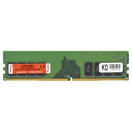 Memoria Ram Keepdata Ddr4 De 8 Gb Y 2666 Mhz: Kd26n19/8g