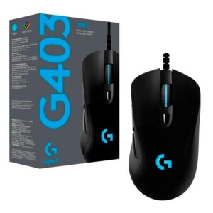 Mouse Para Juegos Logitech G403 Hero 910-00563 16000 Dpi Usb Rgb - Negro - Imagen 3