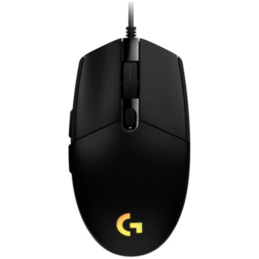 Mouse Para Juegos Usb Logitech Lightsync G203 910-005793 Rgb 8000 Dpi - Negro