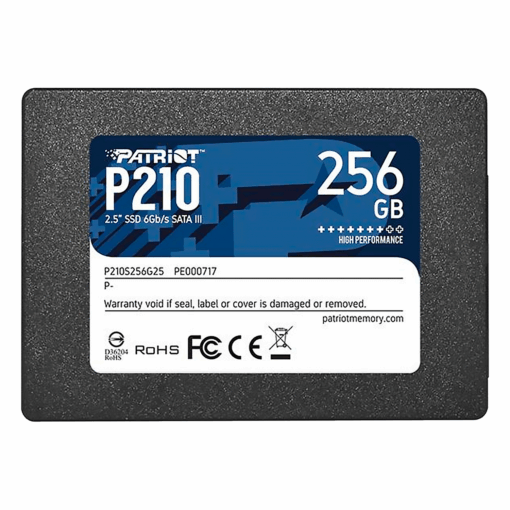 Unidad De Estado Sólido Patriot P210 De 256 Gb, 2,5" Sata 3.0, P210s256g25