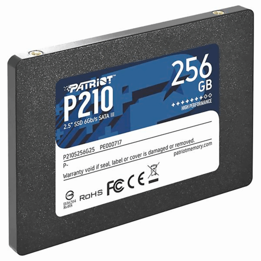 Alternative view of Unidad De Estado Sólido Patriot P210 De 256 Gb, 2,5" Sata 3.0, P210s256g25