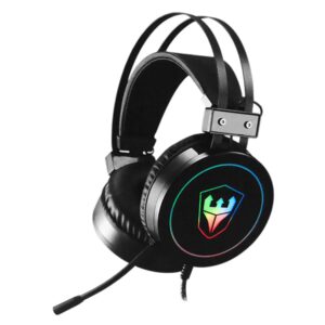 Auriculares Para Juegos Usb Satellite Ae-358 Rgb - Negro - Imagen 2