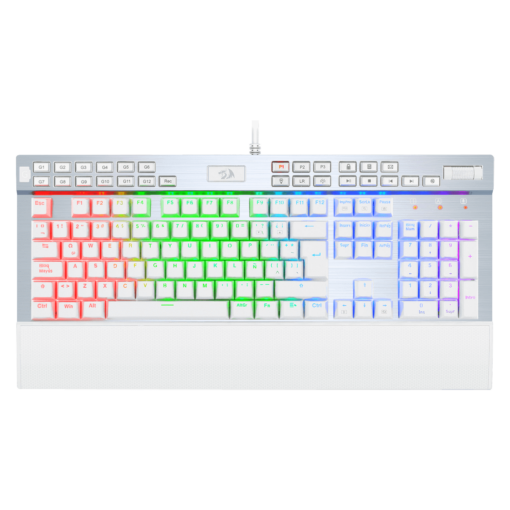 Teclado Para Juegos Redragon Yama Rgb - Blanco K550w-rgb-1-sp