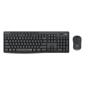 Logitech Mk295 Ratón Y Teclado Inalámbricos/ Español - Negro (920-009792)