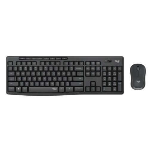 Logitech Mk295 Ratón Y Teclado Inalámbricos/ Español - Negro (920-009792)
