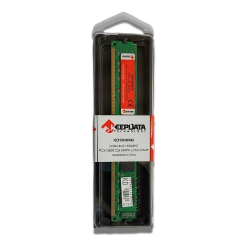 Memoria Ram Keepdata Ddr3 De 4 Gb Y 1333 Mhz: Kd13n9/4g