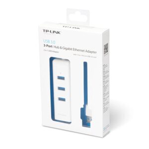 Adaptador Usb 3.0 De 3 Puertos Tp-link Ue330, Color Blanco - Imagen 3
