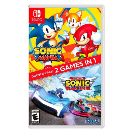 Paquete Doble De Juegos Sonic Mania + Team Sonic Racing Para Nintendo Switch