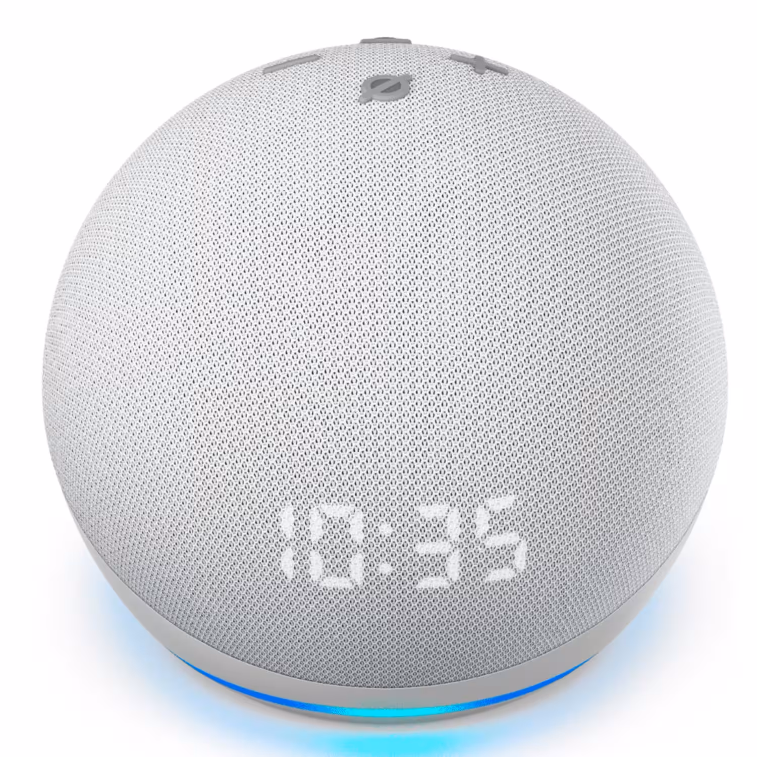 Amazon Echo Dot Alexa 4ª Generacion Con Relógio - Blanco