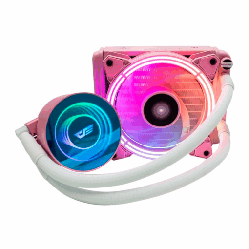 Water Cooler Con Procesador Darkflash Tr120, Color Rosa