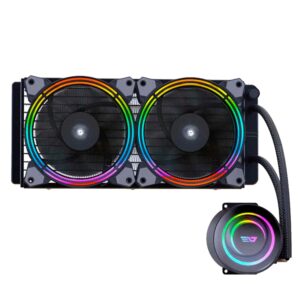 Water Cooler Con Procesador Darkflash Tr240, Color Negro - Imagen 2