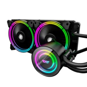 Water Cooler Con Procesador Darkflash Tr240, Color Negro - Imagen 3