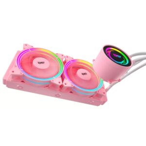 Water Cooler Con Procesador Darkflash Tr240, Color Rosa - Imagen 3