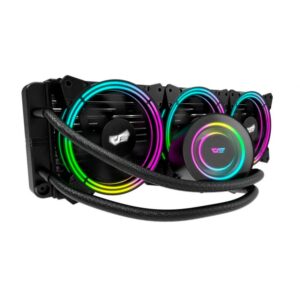 Enfriador De Agua Para Procesador Darkflash Tr360 - Negro - Imagen 3