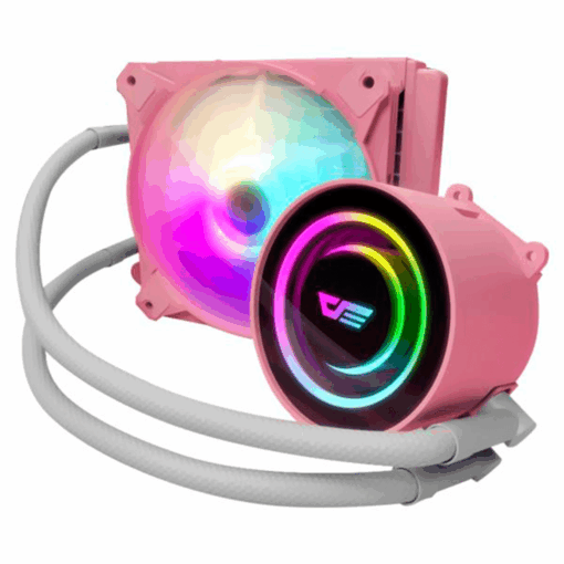 Dispensador De Agua Con Procesador Darkflash Dx120, Color Rosa