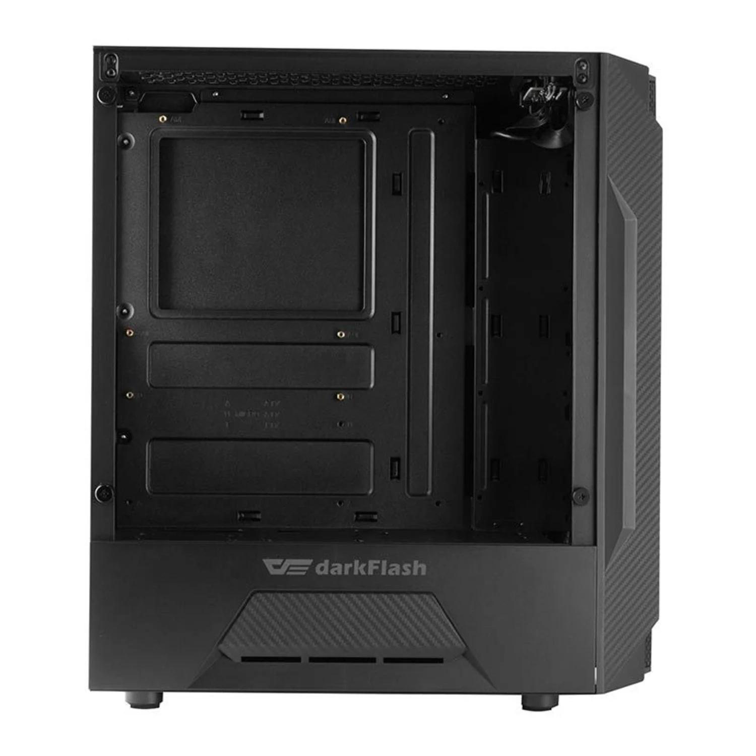 Gabinete Darkflash Leo - Negro - Imagen 6