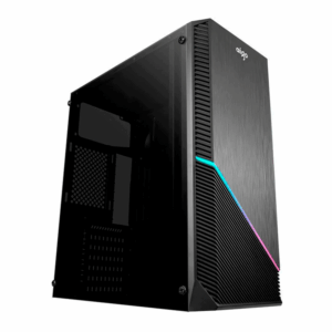 Gabinete Aigo Rainbow 1 - Negro (acrílico)