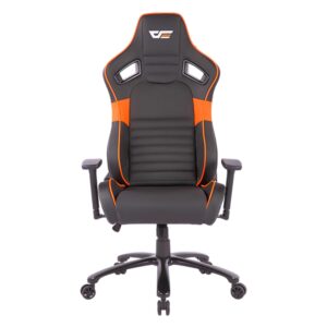 Silla Para Juegos Darkflash Rc-800: Negra Y Naranja