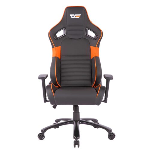 Silla Para Juegos Darkflash Rc-800: Negra Y Naranja