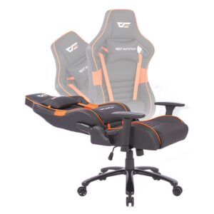 Silla Para Juegos Darkflash Rc-800: Negra Y Naranja - Imagen 4