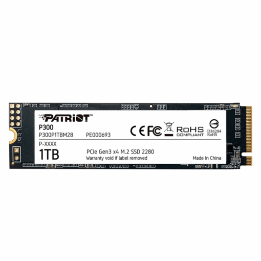 Unidad De Estado Sólido M.2 Patriot Nvme Pci-e De 1 Tb - P300p1tbm28