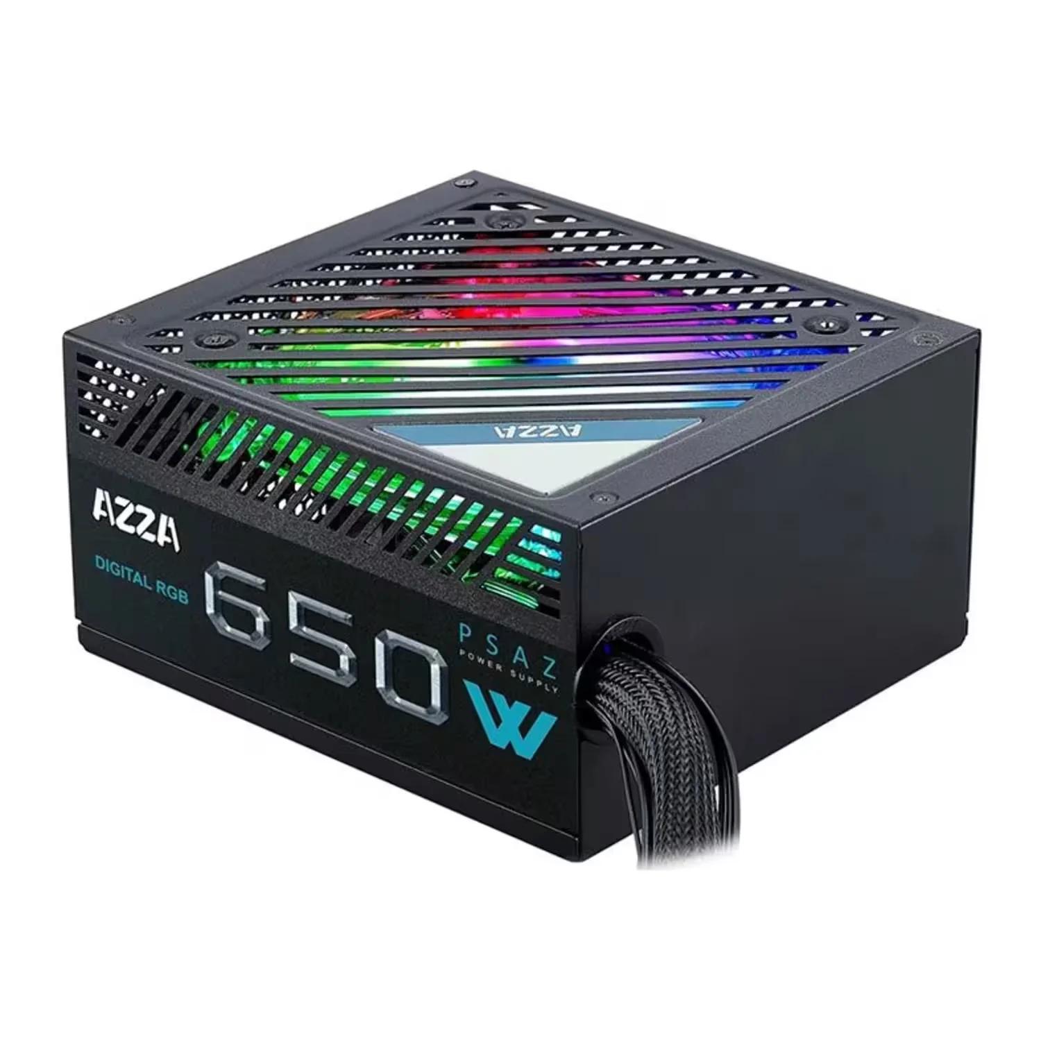 Fonte Azza ATX 650W / 80Plus / Bronze / ARGB - Imagen 2