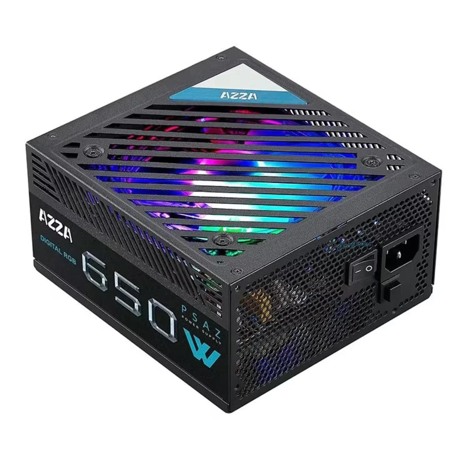 Fonte Azza ATX 650W / 80Plus / Bronze / ARGB - Imagen 4