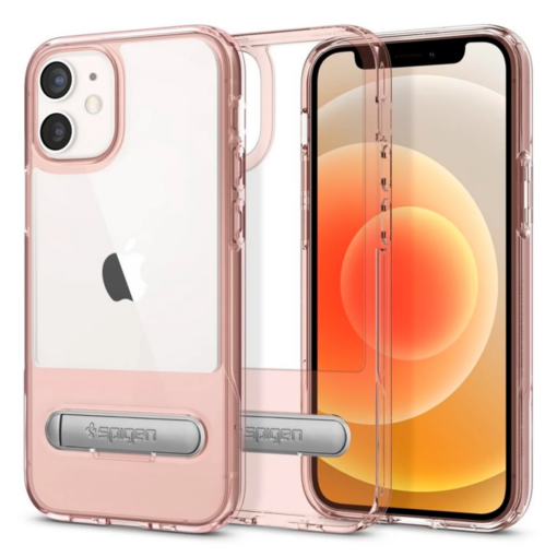 Fondo Protector Fino Para Iphone 12 Mini - Rosa (acs01554)