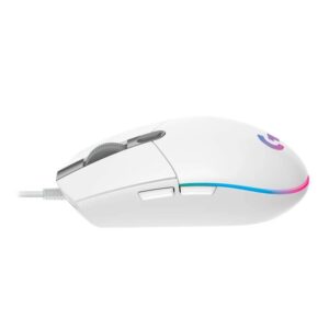 Mouse Para Juegos Rgb Usb Logitech G203 Lightsync 910-005794 De 8000 Dpi, Color Blanco - Imagen 3