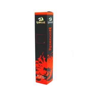 Alfombrilla De Ratón Para Juegos Redragon Flick M P030, 320 X 270 Mm, Color Negro - Imagen 5