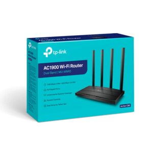 Router Wifi Tp-link Archer C80 De Doble Banda Ac1900 De 5 Ghz Y 1300 Mbps, Color Negro - Imagen 3