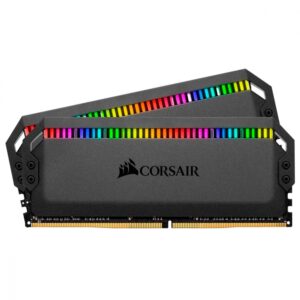 Memoria Ram Corsair Dominator De 16 Gb (2 X 8 Gb) Ddr4 A 3200 Mhz: Cmt16gx4m2c3200c16
