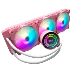 Water Cooler Para Procesador Darkflash Dx360, Color Rosa - Imagen 3