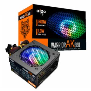 Fuente De Alimentación Real Aigo Ak600 600w / Atx / Pfc Activo / 220v - Imagen 4