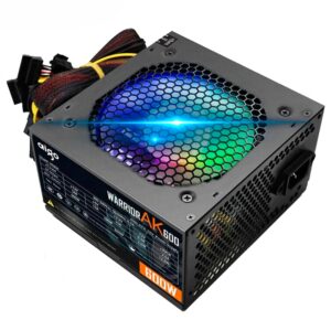 Fuente De Alimentación Real Aigo Ak600 600w / Atx / Pfc Activo / 220v - Imagen 5