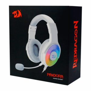 Auriculares Para Juegos Usb Redragon Pandora H350w-rgb - Blanco - Imagen 3