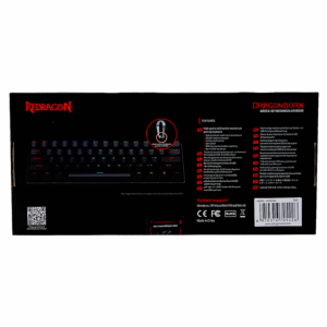 Teclado Redragon Dragonborn Tipo-C - Negro K630rgb - Imagen 5