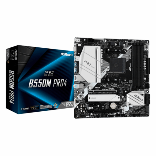 Placa Madre Asrock B550m Pro4 Ddr4 Socket Am4 Chipset Amd B550 Micro Atx