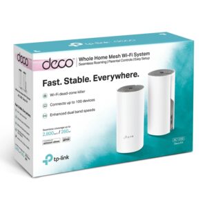 Tp-link Deco E4 Sistema Wifi Mesh Wifi Ac1200 Para Todo El Hogar 2 Unidades - Blanco - Imagen 3