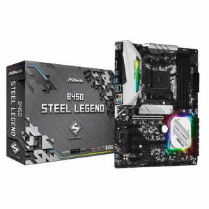 Asrock B450 Steel Legend Ddr4 Socket Amd Am4 Chipset B450 Atx
