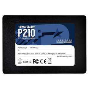 Unidad De Estado Sólido Patriot P210 De 2,5" Y 512 Gb: P210s512g25