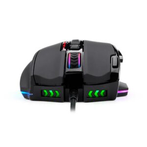Mouse Para Juegos Usb Redragon Sniper M801-rgb De 12400 Dpi, Color Negro - Imagen 2